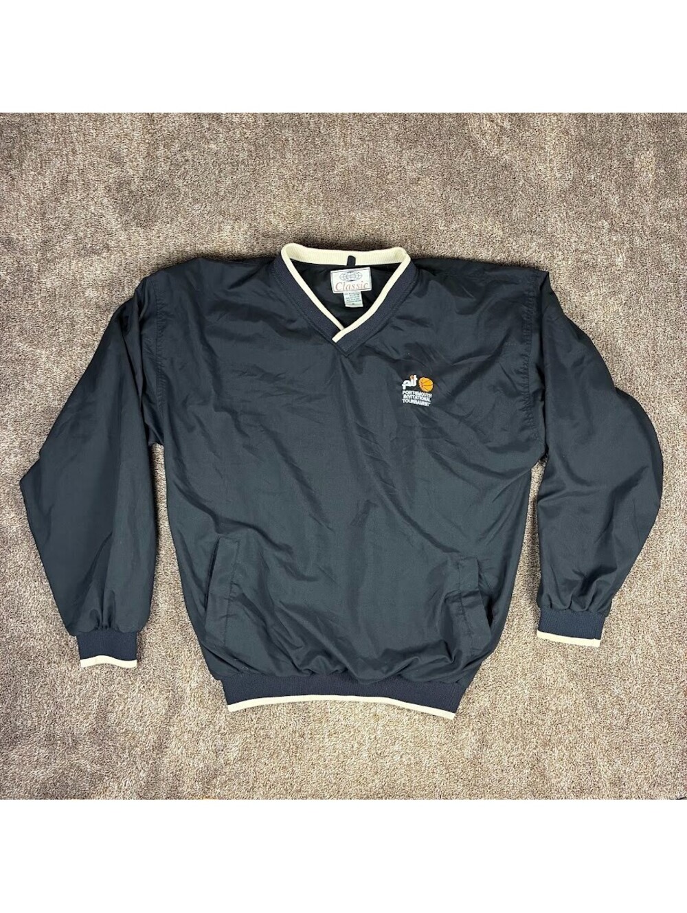 Vintage Classic Portsmouth Invitational Tournament Pullover Windbreaker Mens XL
